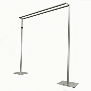 Pipe and Drape Kit Adjustable Pipe and Drape Stand Heavy Duty Backdrop Stand for Event Party Wedding Decoration